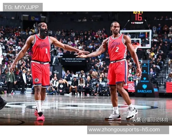 快船双星小卡与哈登同场表现不佳净胜分显著下降对抗不足